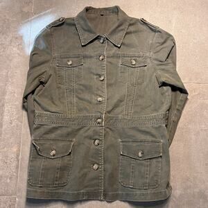 Item 313: Military Button-Up Jacket